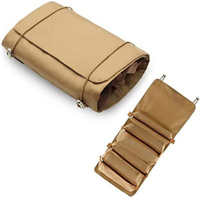 NEWSPARSH JCG 4 in 1 Foldable Hanging Roll Up Makeup Toiletry Bag for Travel Travel Toiletry Kit(Multicolor)