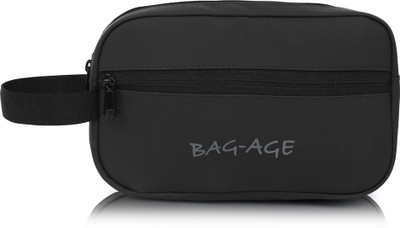 Bag-Age BG-6001 TRAVEL TOILETRY KIT FOR MEN & WOMEN Travel Toiletry Kit(Black)