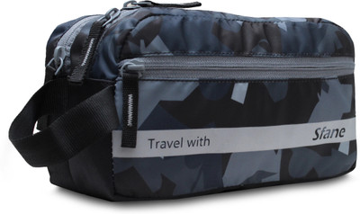 Sfane Zipper Toiletry Bags Makeup Shaving Kit Pouch for Men and Women,Travel Bag Travel Toiletry Kit(Grey)