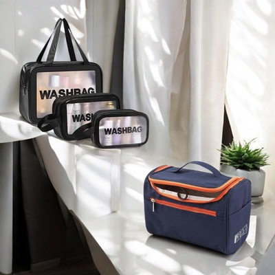 Parisal Stylish & Functional Cosmetic Bags - Perfect Travel Set Cosmetic Bag(Pack of 4)