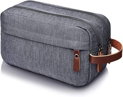 BUCKETLIST ®Toiletry Bag for Men and Women, Water-Resistant Travel Organizer Travel Toiletry Kit(Grey)