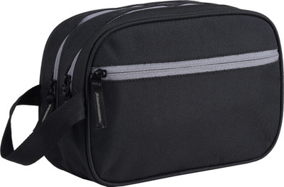 zeqlarn Toiletry Bags Makeup Shaving Kit Pouch for Men and Women, Travel Bag with Travel Toiletry Kit(Black)