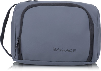 Bag-Age BG-6003 TRAVEL TOILETRY KIT FOR MEN & WOMEN Travel Toiletry Kit(Grey)