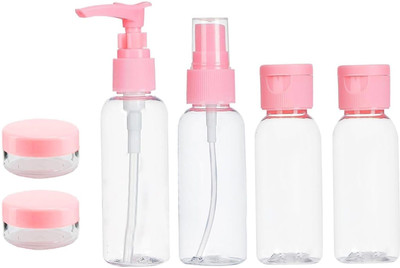 beauty bounty Travel Bottle, Leak-proof Container, Travel Kit Sample Small Bottle Kit_fs Travel Toiletry Kit(Multicolor)