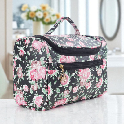 Tovah ovah Multipurpose Travel & Makeup Toiletry Bag for Women Travel Toiletry Kit(Black)