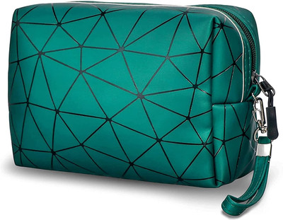 Sunesh Creation Travel Make Up Bag Travel Toiletry Kit(Green)