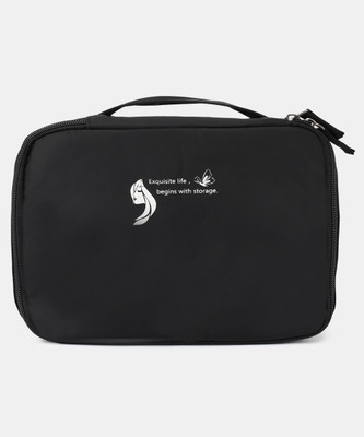 HouseOfCommon Cos Tools Bag Travel Toiletry Kit(Black)