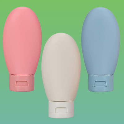 juggaris Compressible Three Pieces Plastic Travel Containers Travel Toiletry Kit(Multicolor)