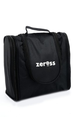 Zeross Toiletry Bag,for Men and Women for Travel, Pack of 1(22X11X24cm) Travel Toiletry Kit(Black)
