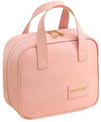 WALSON Travel for Toiletry Bag Zipper Closure Personalized Beauty Storage Bag Travel Toiletry Kit(Pink)
