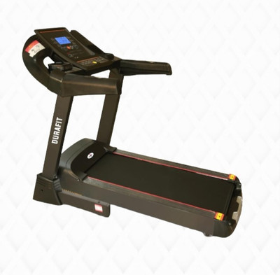 Durafit Mustang 2.75 HP (Peak 5.5 HP) DC Motorized Treadmill (Max Weight:130 kg)