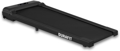 Durafit Efficio Black |2.5 HP Peak DC Motorized |No Installtion Required Treadmill