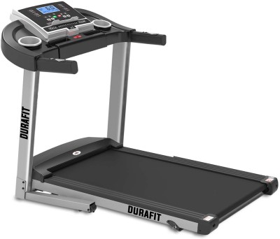 Durafit Strong | 4.5 HP Peak DC Motorized Foldable | Manual Incline Treadmill