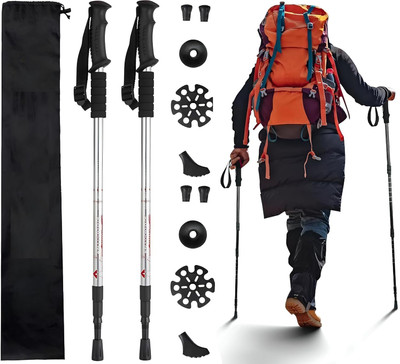 TOPHAVEN 3 Section Trekking Pole(Aluminium)