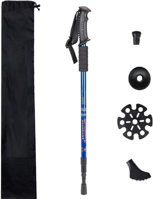 Holy Delight 3 Section Trekking Pole(Aluminium)