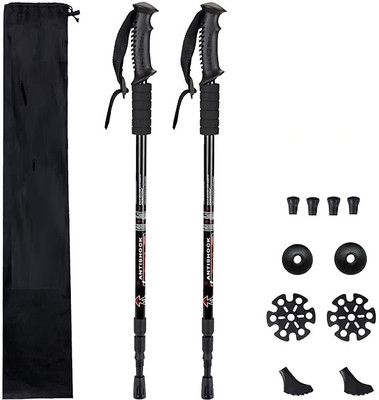 CLVMART 3 Section Trekking Pole(Aluminium)