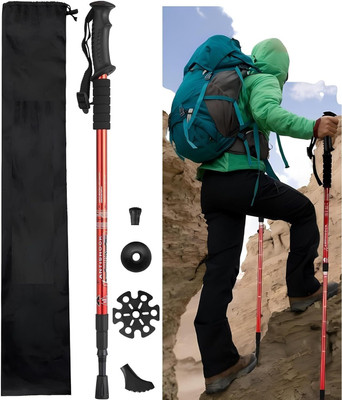 TOPHAVEN 3 Section Trekking Pole(Aluminium, Metal)