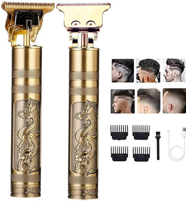 VR Bright Lite Professional Vintage Style with 0.5-4mm Trim Range lite47 Trimmer 60 min  Runtime 1 Length Settings(Gold)