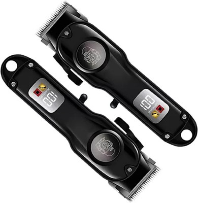 Jmeey Professional Premium quality Rechargeable LCD Display Heavy duty hair clipper Fully Waterproof Trimmer 120 min  Runtime 4 Length Settings(Multicolor)