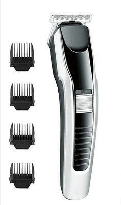 tecfly Beard & Hair 538 TRIMMER Rechargeable Professional Hair Trimmer Trimmer 60 min  Runtime 4 Length Settings(Black)