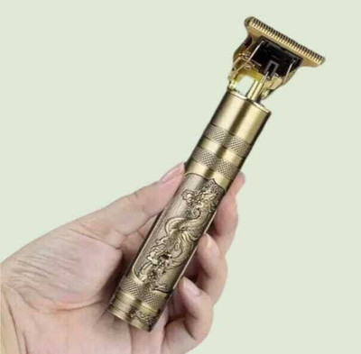 RjGuru this trimmer ensures every grooming session is a luxurious experience Trimmer 90 min  Runtime 4 Length Settings(Gold)