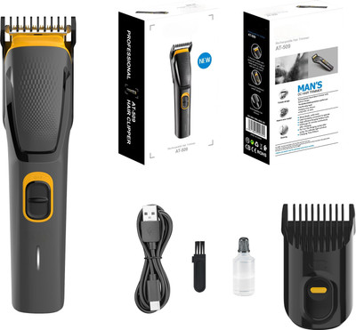 amola AT-509 Trimmer 60 min Runtime 4 Length Settings Trimmer 60 min  Runtime 4 Length Settings(Black)