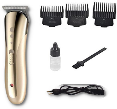 PSK Professional Hair Trimmer Clipper Rechargeable alsoAC usable Trimmer 60 min  Runtime 4 Length Settings(Multicolor)