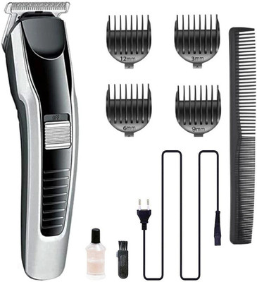 Dazzel Flex Beard & Hair 538 Rechargeable Professional Fully Waterproof Trimmer 60 min  Runtime 4 Length Settings(Multicolor)