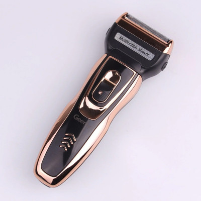 Geemy GM-595: 3 in 1 Effortless Grooming for the Modern Man Trimmer 60 min  Runtime 4 Length Settings(Brown)