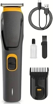 Dazzel Flex AT 509 Cordless Professional Hair Trimmer Fully Waterproof Trimmer 90 min  Runtime 1 Length Settings(Black)