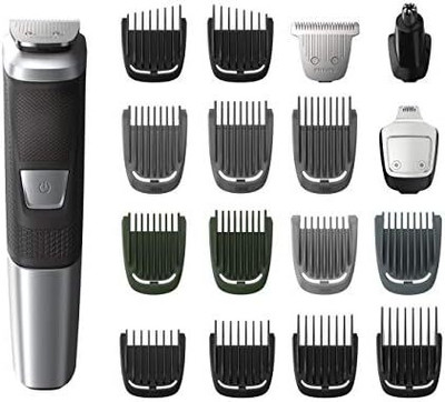 PHILIPS AHGRD007910 Trimmer 70 min  Runtime 10 Length Settings(Black)
