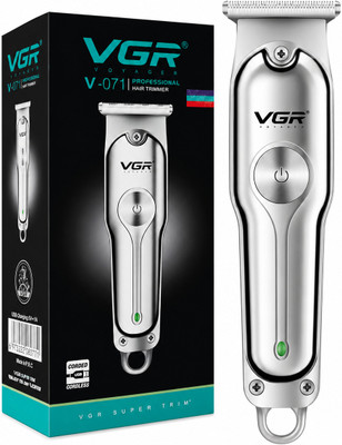 VGR V-071. Trimmer 120 min  Runtime 4 Length Settings(Silver)