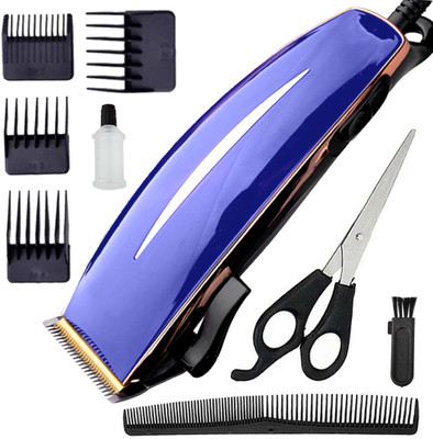 DSP New Professional low noise Powerful Wired Electric Adjustment Hair Fully Waterproof Trimmer 0 min  Runtime 4 Length Settings(Multicolor)