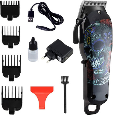 APRO New Professional Rechargeable barber hair clipper adjustable Fully Waterproof Trimmer 420 min  Runtime 4 Length Settings(Multicolor)