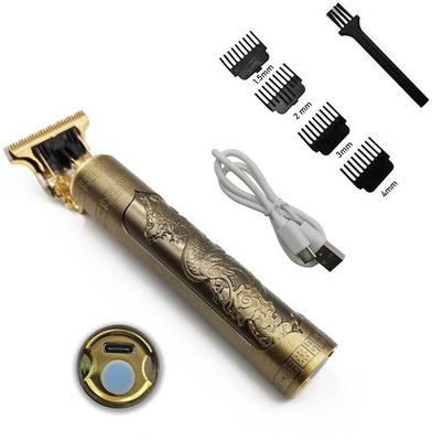 Chitransh Professional MaxtopT99 Rechargeable Cordless Electric Blade Beard Trimmer C93 Trimmer 60 min  Runtime 4 Length Settings(Gold)