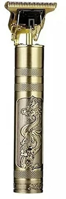 Podnix Dragon Design Electric Trimmer Men | Trimmer Blade | Painless Hair Remover 250 Trimmer 120 min  Runtime 4 Length Settings(Gold)