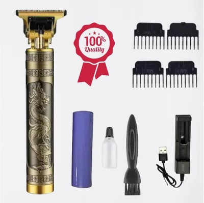 EVETIS Hair\Beard Trimmer Grooming & Styling Machine Wireless Rechargeable,,, Trimmer 120 min  Runtime 4 Length Settings(Gold)