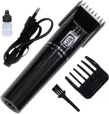 pro gemei The GM-6032 Trimmer: The Perfect Way to Get a Clean, Professional Look Trimmer 120 min  Runtime 4 Length Settings(Black)