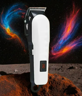 GADGETSGALAXY w1e81 Trimmer 120 min  Runtime 5 Length Settings(White)