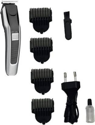 FINARO 538 Rechargeable Hair Clipper Trimmer for Men & Women Fully Waterproof Trimmer 120 min  Runtime 4 Length Settings(Black)
