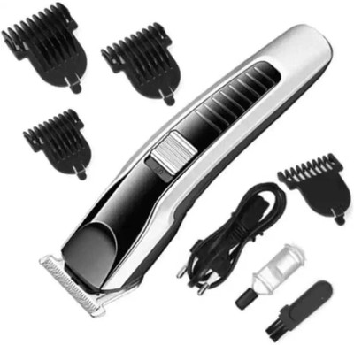 KEDARI Professional Beard Trimmer, Trimmer men, Hair Clipper Hair Cutting Machine Fully Waterproof Trimmer 90 min  Runtime 4 Length Settings(Silver, Black)