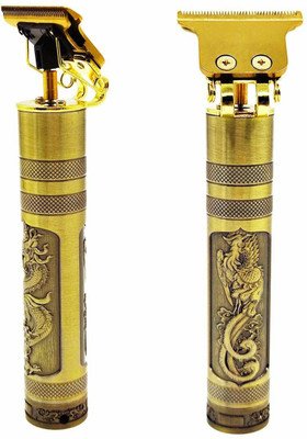 quickous Golden Dragon Trimmer Original Trimmer 90 min  Runtime 4 Length Settings(Gold)