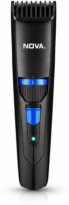 NOVA NHT 1053 Trimmer 160 min  Runtime 40 Length Settings(Black, Blue)