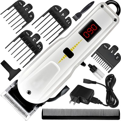 QGS E2 New Powerful Hair Clipper High Quality Fast Charging Razor 5W Beard Moustache Fully Waterproof Trimmer 410 min  Runtime 8 Length Settings(Multicolor)