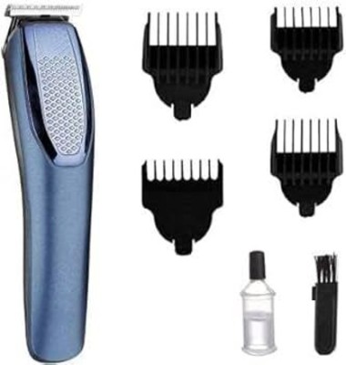 SIACART Beard & Hair 1210 H T C TRIMMER Rechargeable Professional Hair Trimmer 3 Trimmer 120 min  Runtime 4 Length Settings(Blue)