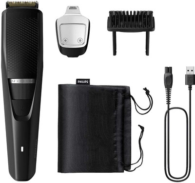 PHILIPS 3441 Trimmer 90 min  Runtime 1 Length Settings(Black)
