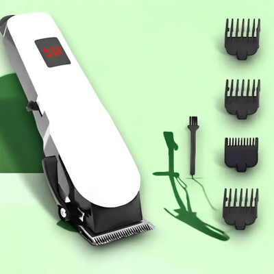 GADGETSGALAXY w1e105 Trimmer 120 min  Runtime 5 Length Settings(White)