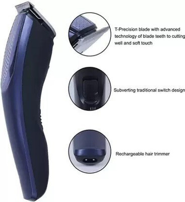Rawnrich 1210' Professional Beard Trimmer for Man & Women Runtime: 45 min Trimmer Trimmer 60 min  Runtime 4 Length Settings(Blue, Multicolor)