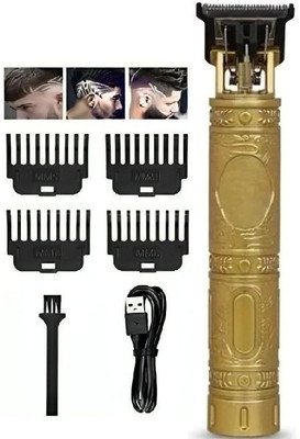 HTD GN_TM_569 Trimmer 90 min  Runtime 4 Length Settings(Gold)