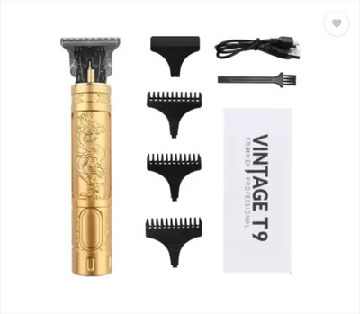 Mansoori Fully Waterproof Run time Trimmer 120 min  Runtime 10 Length Settings(Gold, Yellow)